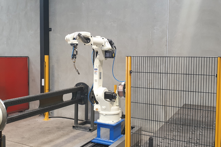 Robot Welding Solution For Dairy Farm Equipment Manufacturer