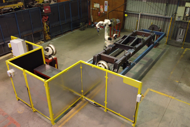 Autoline Robot Welding Solution For Farm Machinery Manufacturer