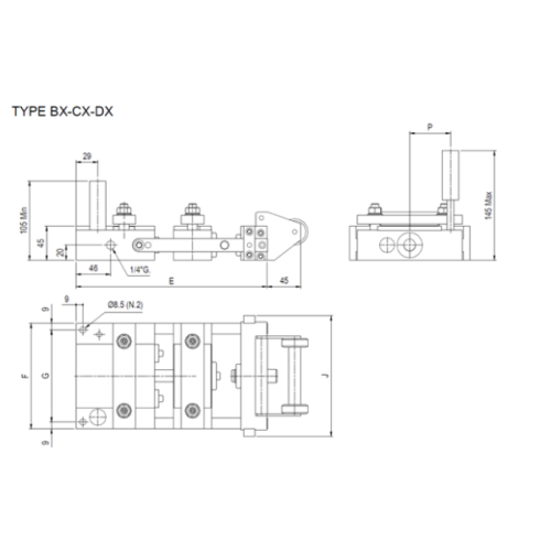 Middle Series Type BX-CX-DX