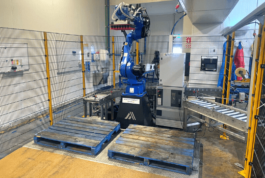 Autoline Industrial Yaskawa Robot Palletising Cell